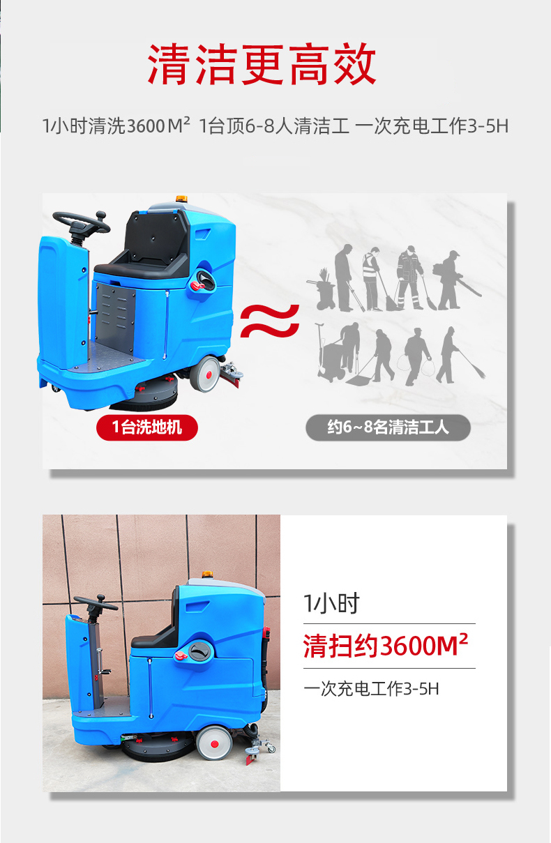 南川驾驶式洗地机更适合用在高铁站