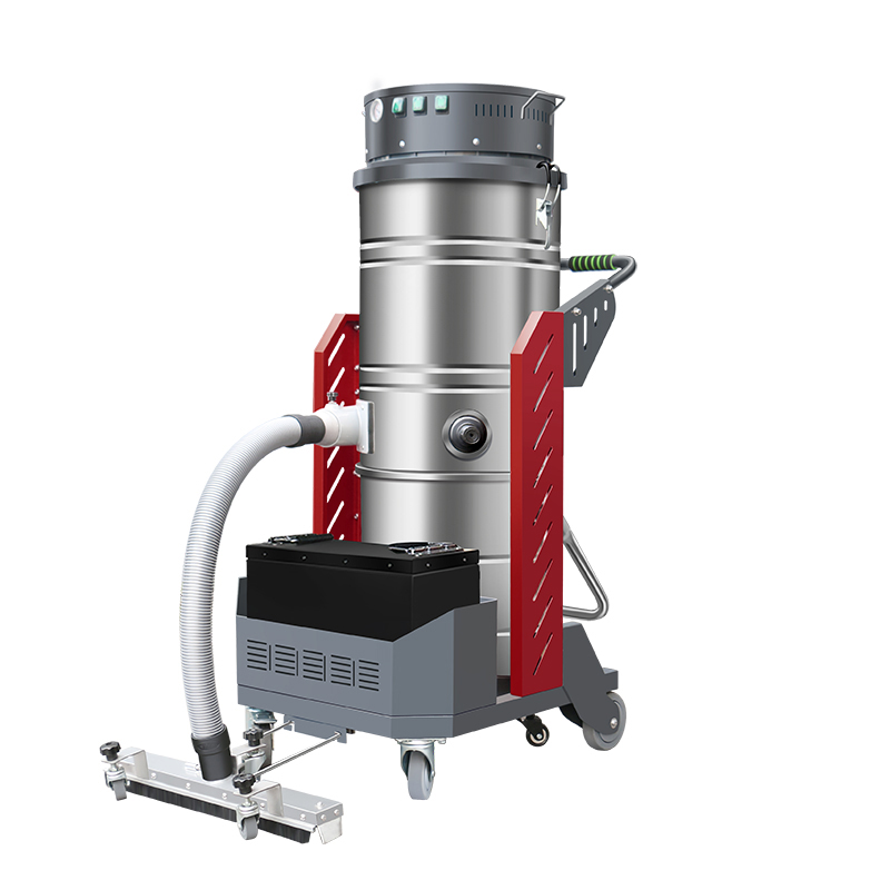 南川坦洁锂电池双桶工业吸尘器X6D系列
